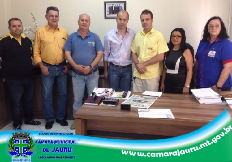 Visita do Governador do Rotary Club e Comitiva