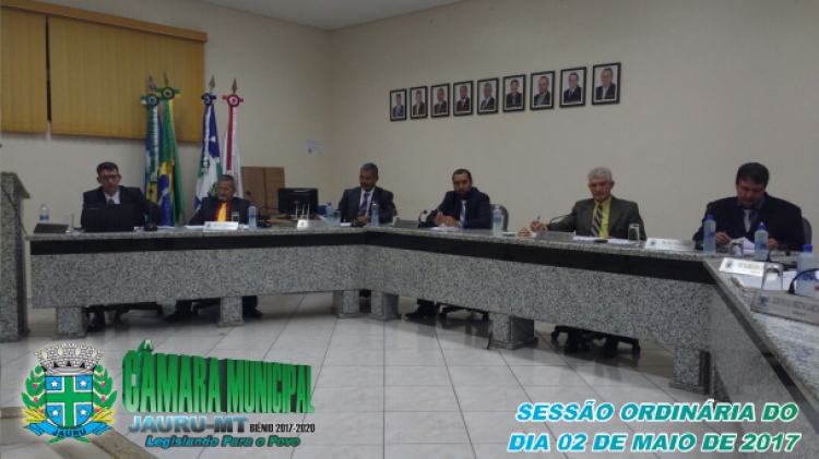 Sessão Ordinária do dia 02 de Maio de 2017