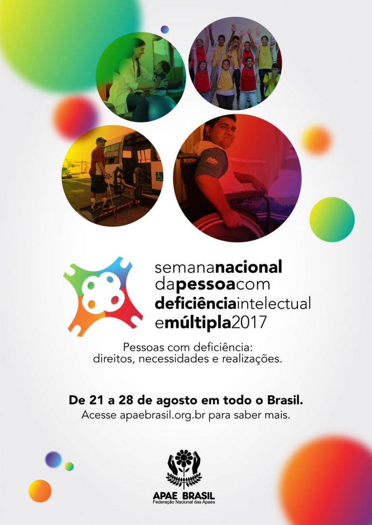 Semana Nacional da Pessoa com Deficiencia Intelectual e Multipla 2017